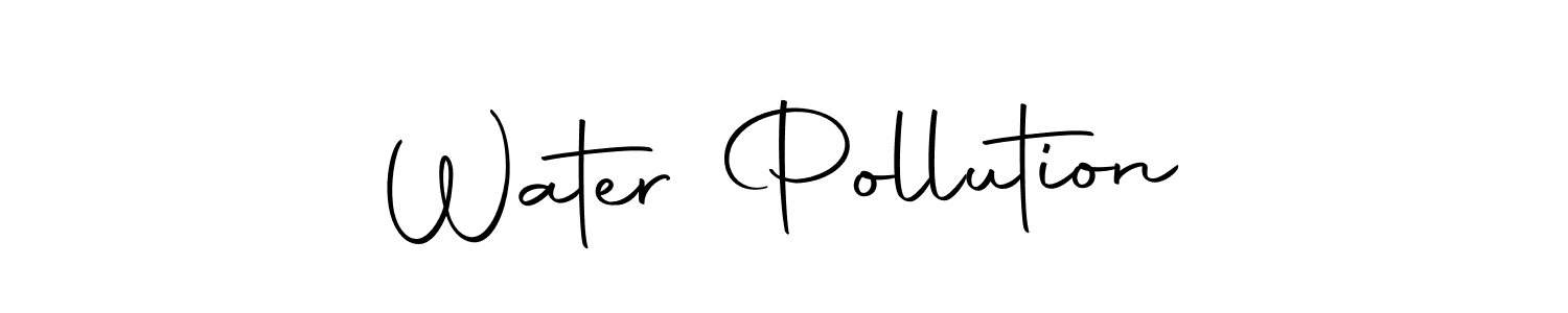 Use a signature maker to create a handwritten signature online. With this signature software, you can design (Autography-DOLnW) your own signature for name Water Pollution. Water Pollution signature style 10 images and pictures png
