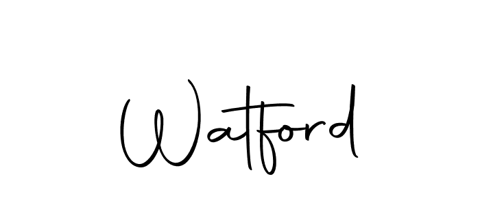 You should practise on your own different ways (Autography-DOLnW) to write your name (Watford) in signature. don't let someone else do it for you. Watford signature style 10 images and pictures png