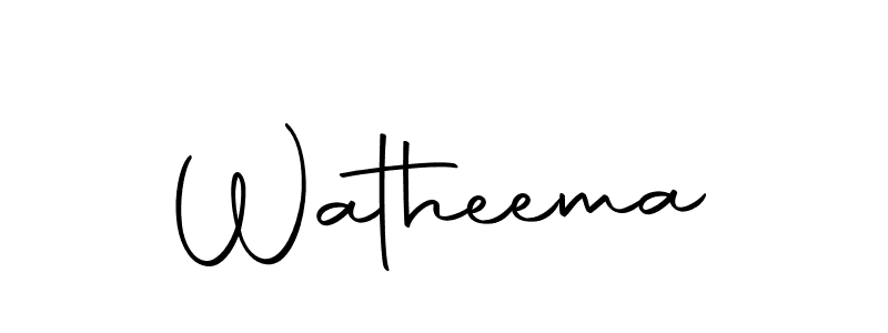 Similarly Autography-DOLnW is the best handwritten signature design. Signature creator online .You can use it as an online autograph creator for name Watheema. Watheema signature style 10 images and pictures png