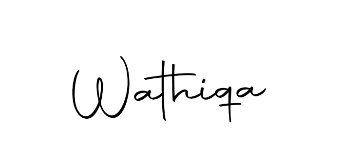 Similarly Autography-DOLnW is the best handwritten signature design. Signature creator online .You can use it as an online autograph creator for name Wathiqa. Wathiqa signature style 10 images and pictures png