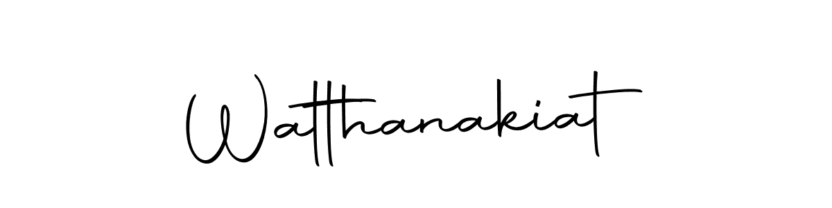 You can use this online signature creator to create a handwritten signature for the name Watthanakiat. This is the best online autograph maker. Watthanakiat signature style 10 images and pictures png