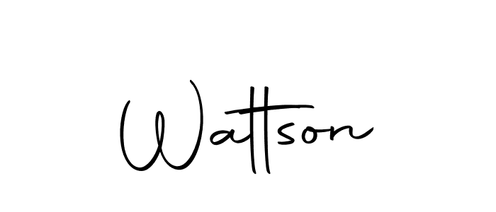 Make a beautiful signature design for name Wattson. Use this online signature maker to create a handwritten signature for free. Wattson signature style 10 images and pictures png