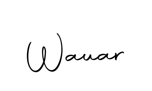 You should practise on your own different ways (Autography-DOLnW) to write your name (Wauar) in signature. don't let someone else do it for you. Wauar signature style 10 images and pictures png