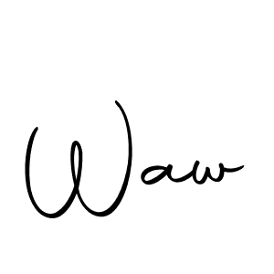 Make a beautiful signature design for name Waw. Use this online signature maker to create a handwritten signature for free. Waw signature style 10 images and pictures png