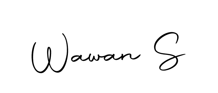 Autography-DOLnW is a professional signature style that is perfect for those who want to add a touch of class to their signature. It is also a great choice for those who want to make their signature more unique. Get Wawan S name to fancy signature for free. Wawan S signature style 10 images and pictures png