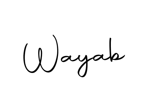Also You can easily find your signature by using the search form. We will create Wayab name handwritten signature images for you free of cost using Autography-DOLnW sign style. Wayab signature style 10 images and pictures png