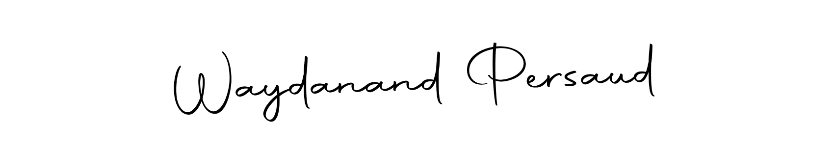 You should practise on your own different ways (Autography-DOLnW) to write your name (Waydanand Persaud) in signature. don't let someone else do it for you. Waydanand Persaud signature style 10 images and pictures png