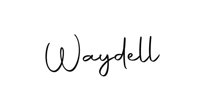 How to make Waydell signature? Autography-DOLnW is a professional autograph style. Create handwritten signature for Waydell name. Waydell signature style 10 images and pictures png