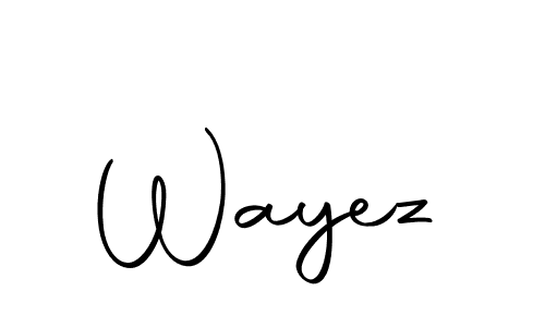 Make a beautiful signature design for name Wayez. Use this online signature maker to create a handwritten signature for free. Wayez signature style 10 images and pictures png