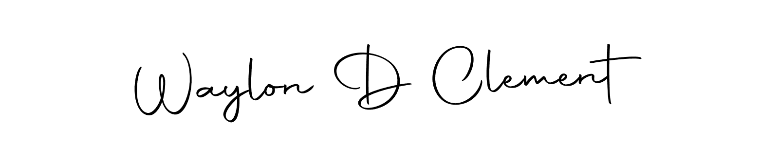 You can use this online signature creator to create a handwritten signature for the name Waylon D Clement. This is the best online autograph maker. Waylon D Clement signature style 10 images and pictures png