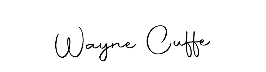 Create a beautiful signature design for name Wayne Cuffe. With this signature (Autography-DOLnW) fonts, you can make a handwritten signature for free. Wayne Cuffe signature style 10 images and pictures png