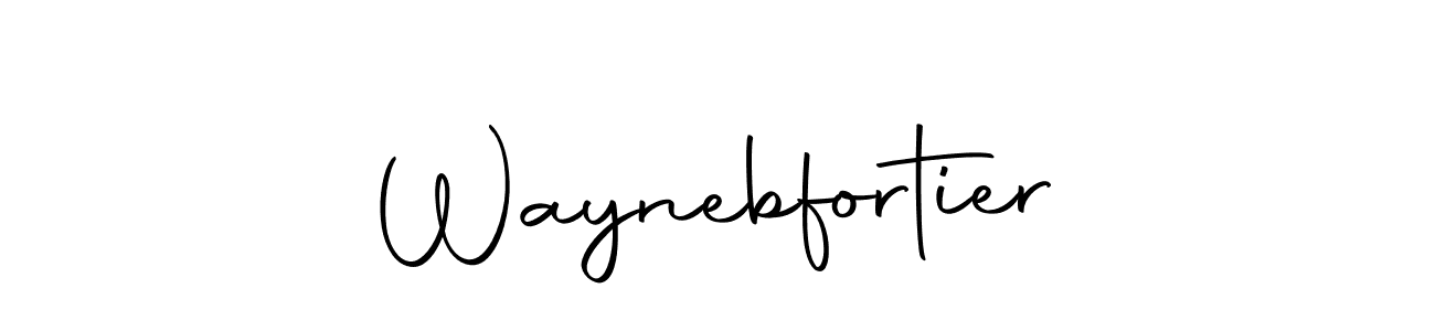 if you are searching for the best signature style for your name Waynebfortier. so please give up your signature search. here we have designed multiple signature styles  using Autography-DOLnW. Waynebfortier signature style 10 images and pictures png