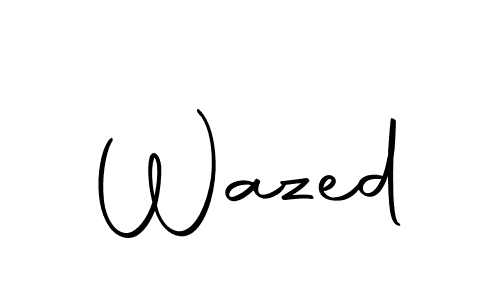 Create a beautiful signature design for name Wazed. With this signature (Autography-DOLnW) fonts, you can make a handwritten signature for free. Wazed signature style 10 images and pictures png