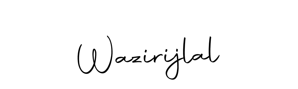 if you are searching for the best signature style for your name Wazirijlal. so please give up your signature search. here we have designed multiple signature styles  using Autography-DOLnW. Wazirijlal signature style 10 images and pictures png