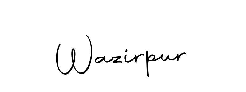 if you are searching for the best signature style for your name Wazirpur. so please give up your signature search. here we have designed multiple signature styles  using Autography-DOLnW. Wazirpur signature style 10 images and pictures png