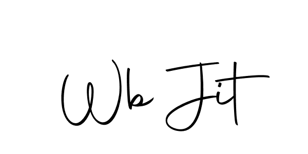 Make a beautiful signature design for name Wb Jit. Use this online signature maker to create a handwritten signature for free. Wb Jit signature style 10 images and pictures png