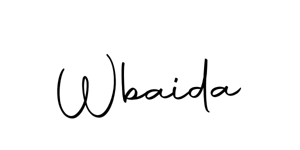 You can use this online signature creator to create a handwritten signature for the name Wbaida. This is the best online autograph maker. Wbaida signature style 10 images and pictures png