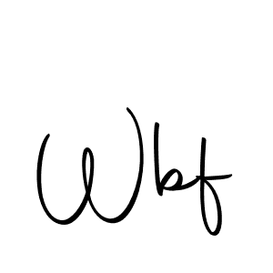 The best way (Autography-DOLnW) to make a short signature is to pick only two or three words in your name. The name Wbf include a total of six letters. For converting this name. Wbf signature style 10 images and pictures png