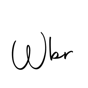 Design your own signature with our free online signature maker. With this signature software, you can create a handwritten (Autography-DOLnW) signature for name Wbr. Wbr signature style 10 images and pictures png