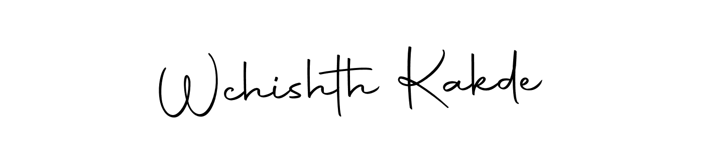 Best and Professional Signature Style for Wchishth Kakde. Autography-DOLnW Best Signature Style Collection. Wchishth Kakde signature style 10 images and pictures png