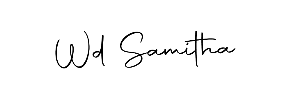This is the best signature style for the Wd Samitha name. Also you like these signature font (Autography-DOLnW). Mix name signature. Wd Samitha signature style 10 images and pictures png