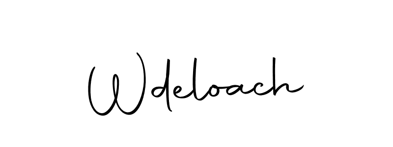 This is the best signature style for the Wdeloach name. Also you like these signature font (Autography-DOLnW). Mix name signature. Wdeloach signature style 10 images and pictures png