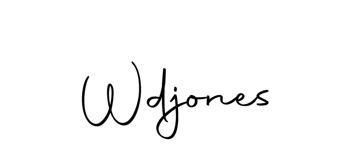 Also we have Wdjones name is the best signature style. Create professional handwritten signature collection using Autography-DOLnW autograph style. Wdjones signature style 10 images and pictures png