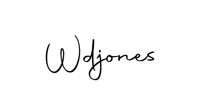 How to make Wdjones signature? Autography-DOLnW is a professional autograph style. Create handwritten signature for Wdjones name. Wdjones signature style 10 images and pictures png