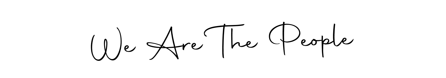 Also You can easily find your signature by using the search form. We will create We Are The People name handwritten signature images for you free of cost using Autography-DOLnW sign style. We Are The People signature style 10 images and pictures png