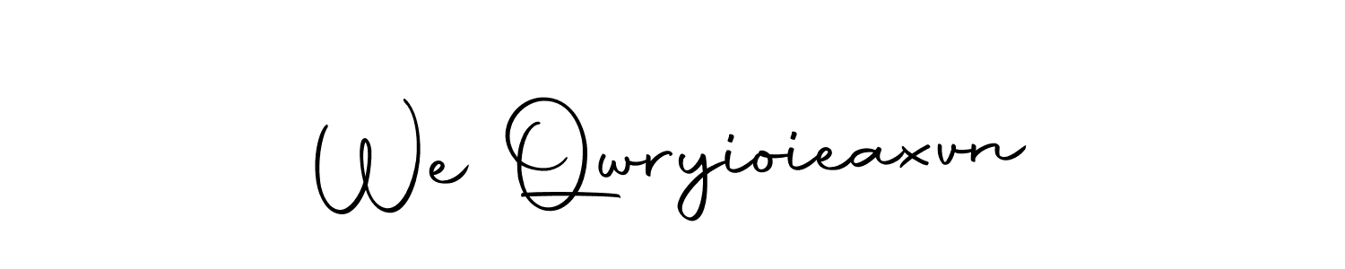 Autography-DOLnW is a professional signature style that is perfect for those who want to add a touch of class to their signature. It is also a great choice for those who want to make their signature more unique. Get We Qwryioieaxvn name to fancy signature for free. We Qwryioieaxvn signature style 10 images and pictures png