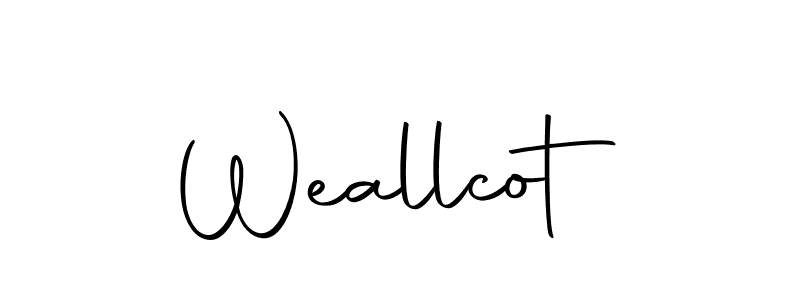 Create a beautiful signature design for name Weallcot. With this signature (Autography-DOLnW) fonts, you can make a handwritten signature for free. Weallcot signature style 10 images and pictures png