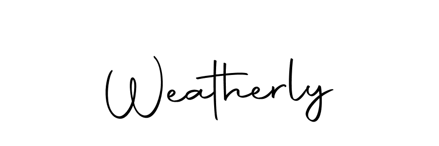 You can use this online signature creator to create a handwritten signature for the name Weatherly. This is the best online autograph maker. Weatherly signature style 10 images and pictures png