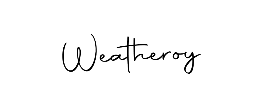 How to Draw Weatheroy signature style? Autography-DOLnW is a latest design signature styles for name Weatheroy. Weatheroy signature style 10 images and pictures png