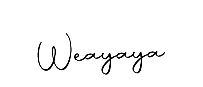It looks lik you need a new signature style for name Weayaya. Design unique handwritten (Autography-DOLnW) signature with our free signature maker in just a few clicks. Weayaya signature style 10 images and pictures png