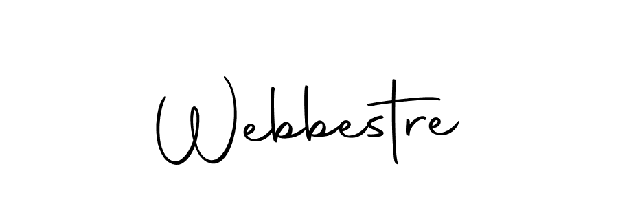 You should practise on your own different ways (Autography-DOLnW) to write your name (Webbestre) in signature. don't let someone else do it for you. Webbestre signature style 10 images and pictures png