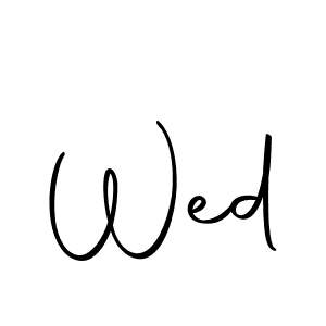 How to make Wed name signature. Use Autography-DOLnW style for creating short signs online. This is the latest handwritten sign. Wed signature style 10 images and pictures png
