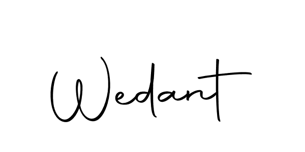 if you are searching for the best signature style for your name Wedant. so please give up your signature search. here we have designed multiple signature styles  using Autography-DOLnW. Wedant signature style 10 images and pictures png