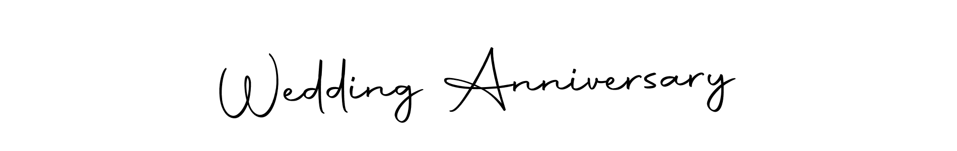 Make a beautiful signature design for name Wedding Anniversary. With this signature (Autography-DOLnW) style, you can create a handwritten signature for free. Wedding Anniversary signature style 10 images and pictures png