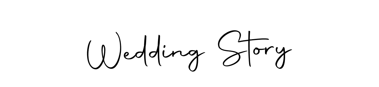 Also we have Wedding Story name is the best signature style. Create professional handwritten signature collection using Autography-DOLnW autograph style. Wedding Story signature style 10 images and pictures png