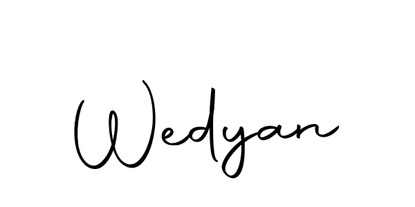 It looks lik you need a new signature style for name Wedyan. Design unique handwritten (Autography-DOLnW) signature with our free signature maker in just a few clicks. Wedyan signature style 10 images and pictures png