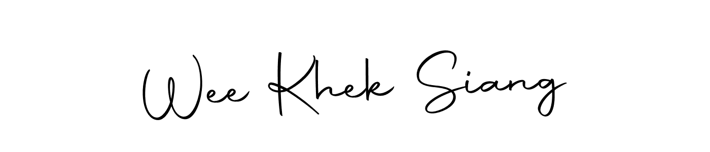 if you are searching for the best signature style for your name Wee Khek Siang. so please give up your signature search. here we have designed multiple signature styles  using Autography-DOLnW. Wee Khek Siang signature style 10 images and pictures png
