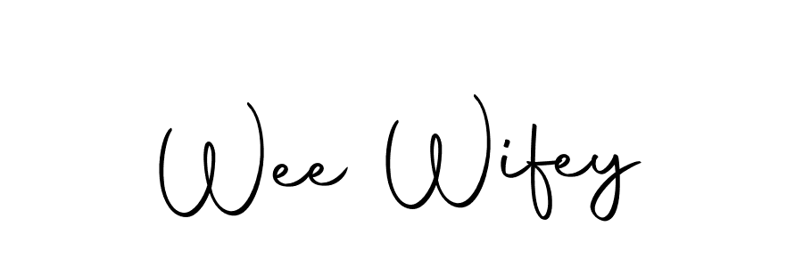 You can use this online signature creator to create a handwritten signature for the name Wee Wifey. This is the best online autograph maker. Wee Wifey signature style 10 images and pictures png