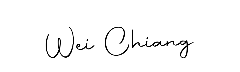 Also we have Wei Chiang name is the best signature style. Create professional handwritten signature collection using Autography-DOLnW autograph style. Wei Chiang signature style 10 images and pictures png