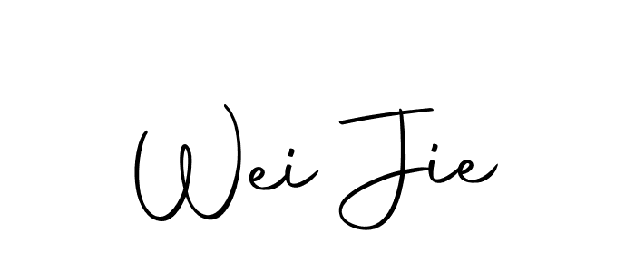 Make a beautiful signature design for name Wei Jie. With this signature (Autography-DOLnW) style, you can create a handwritten signature for free. Wei Jie signature style 10 images and pictures png