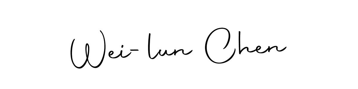 Here are the top 10 professional signature styles for the name Wei-lun Chen. These are the best autograph styles you can use for your name. Wei-lun Chen signature style 10 images and pictures png