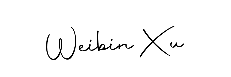 How to make Weibin Xu signature? Autography-DOLnW is a professional autograph style. Create handwritten signature for Weibin Xu name. Weibin Xu signature style 10 images and pictures png