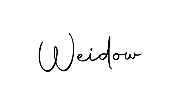 How to make Weidow name signature. Use Autography-DOLnW style for creating short signs online. This is the latest handwritten sign. Weidow signature style 10 images and pictures png