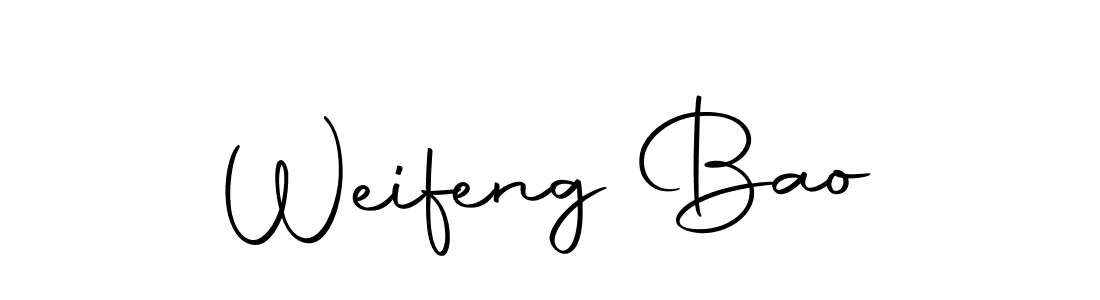 Once you've used our free online signature maker to create your best signature Autography-DOLnW style, it's time to enjoy all of the benefits that Weifeng Bao name signing documents. Weifeng Bao signature style 10 images and pictures png