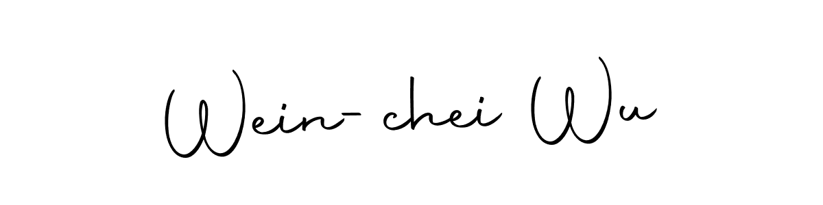 Use a signature maker to create a handwritten signature online. With this signature software, you can design (Autography-DOLnW) your own signature for name Wein-chei Wu. Wein-chei Wu signature style 10 images and pictures png