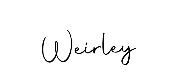 The best way (Autography-DOLnW) to make a short signature is to pick only two or three words in your name. The name Weirley include a total of six letters. For converting this name. Weirley signature style 10 images and pictures png